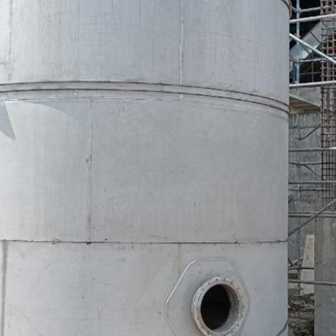 Tanque inoxidable, bodegas y silos de refino, COPAC · Ingenio Risaralda
